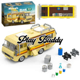 Breaking Bad RV Model Building Blocks Camper Van Collectible Vehicle Car Toy Set Breaking Bad RV / Yes Building Blocks